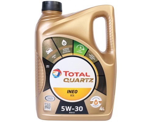 Моторное масло TOTAL Quartz INEO ECS 5W30, 4 л