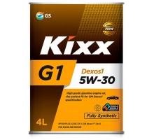 Моторное масло Kixx G1 Dexos1 5W-30 SN Plus, 4 л
