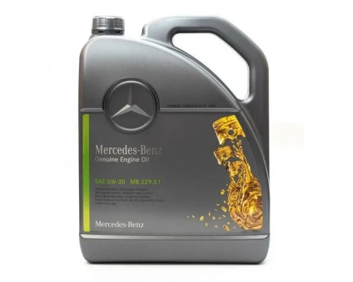 Моторное масло Mercedes-Benz MB 229.51 5W-30, 5 л