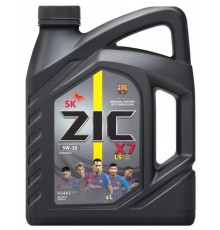 Моторное масло ZIC X7 LS 5W-30, 4 л