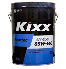Трансмиссионное масло Kixx Geartec GL-5 85W-140, 20 л