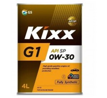 Моторное масло Kixx G1 SP 0W-30, 4 л