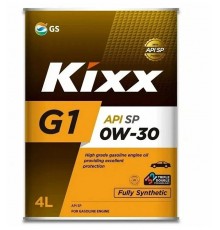 Моторное масло Kixx G1 SP 0W-30, 4 л