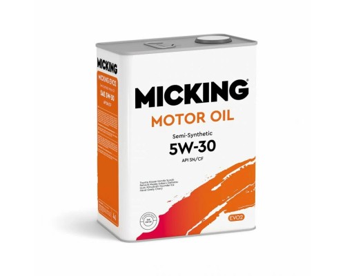 Моторное масло Micking Motor Oil EVO2 5W-30, 4 л