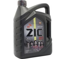 Моторное масло ZIC X7 LS 5W-30, 6 л