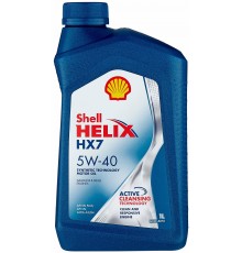 Моторное масло SHELL Helix HX7 5W-40, 1 л