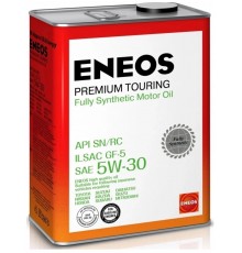 Моторное масло ENEOS Premium Touring SN 5W-30, 4 л