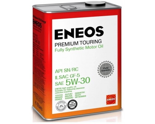 Моторное масло ENEOS Premium Touring SN 5W-30, 4 л