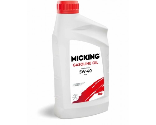 Моторное масло Micking Gasoline Oil MG1 5W-40, 1 л