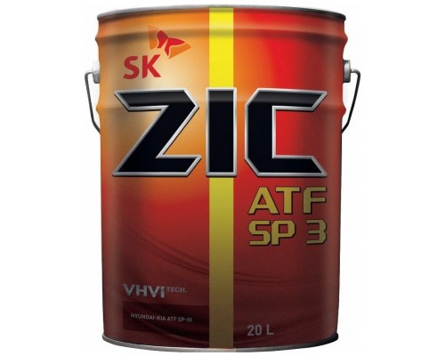 Трансмиссионное масло ZIC ATF SP 3, 20 л